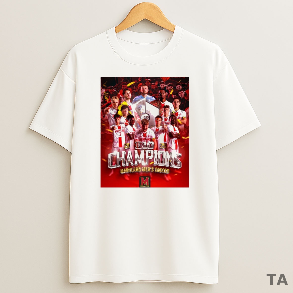 Top 2025 Big Champions Maryland Mens Soccer Sweatshirt Tee