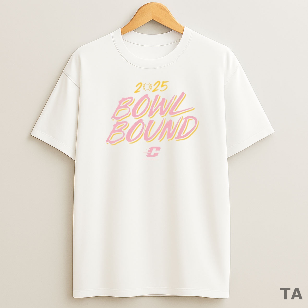 Top 2025 Bowl Season Bowl Bound Central Michigan Football Logo Sweatshirt Tee