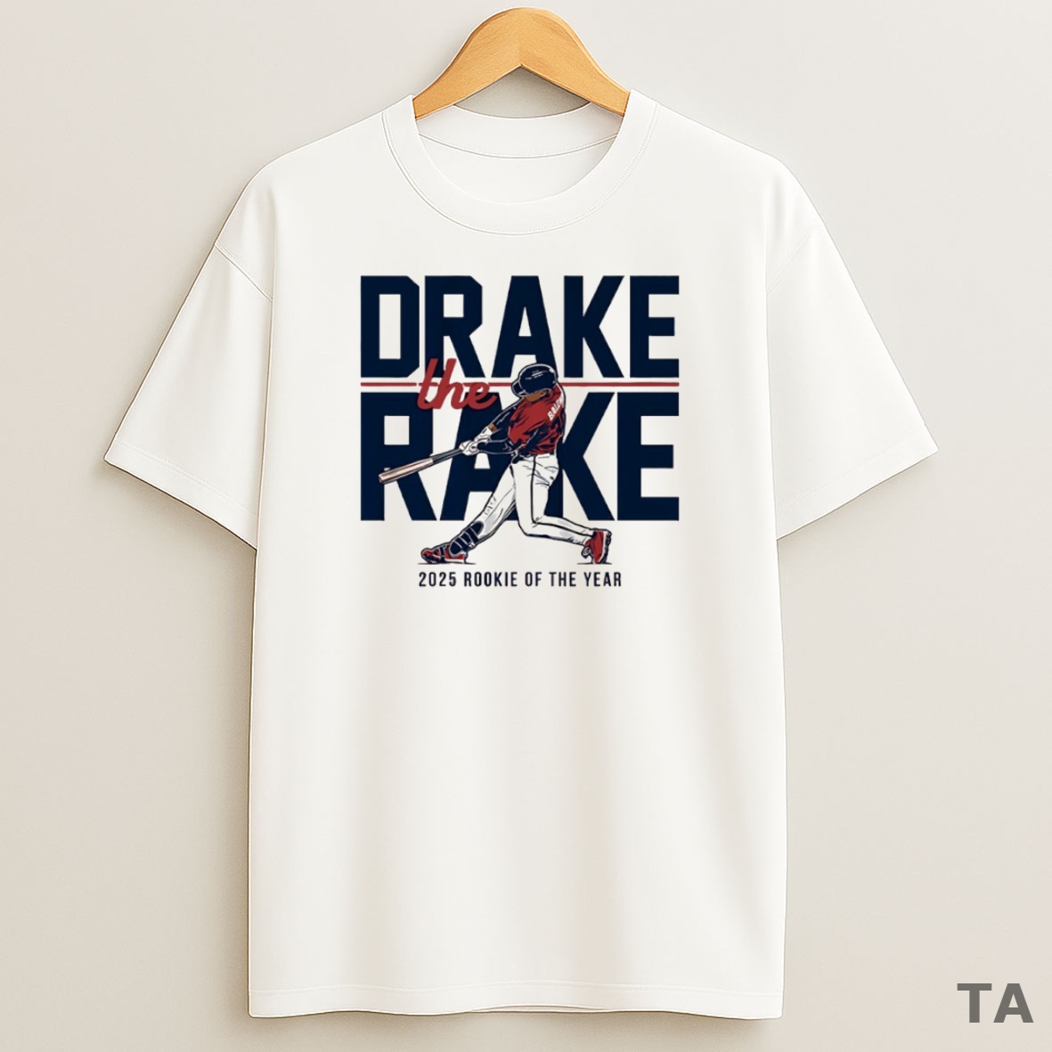 Top Atlanta Braves Drake Baldwin The Rake 2025 Rookie Of The Year Circle Sweatshirt Tee
