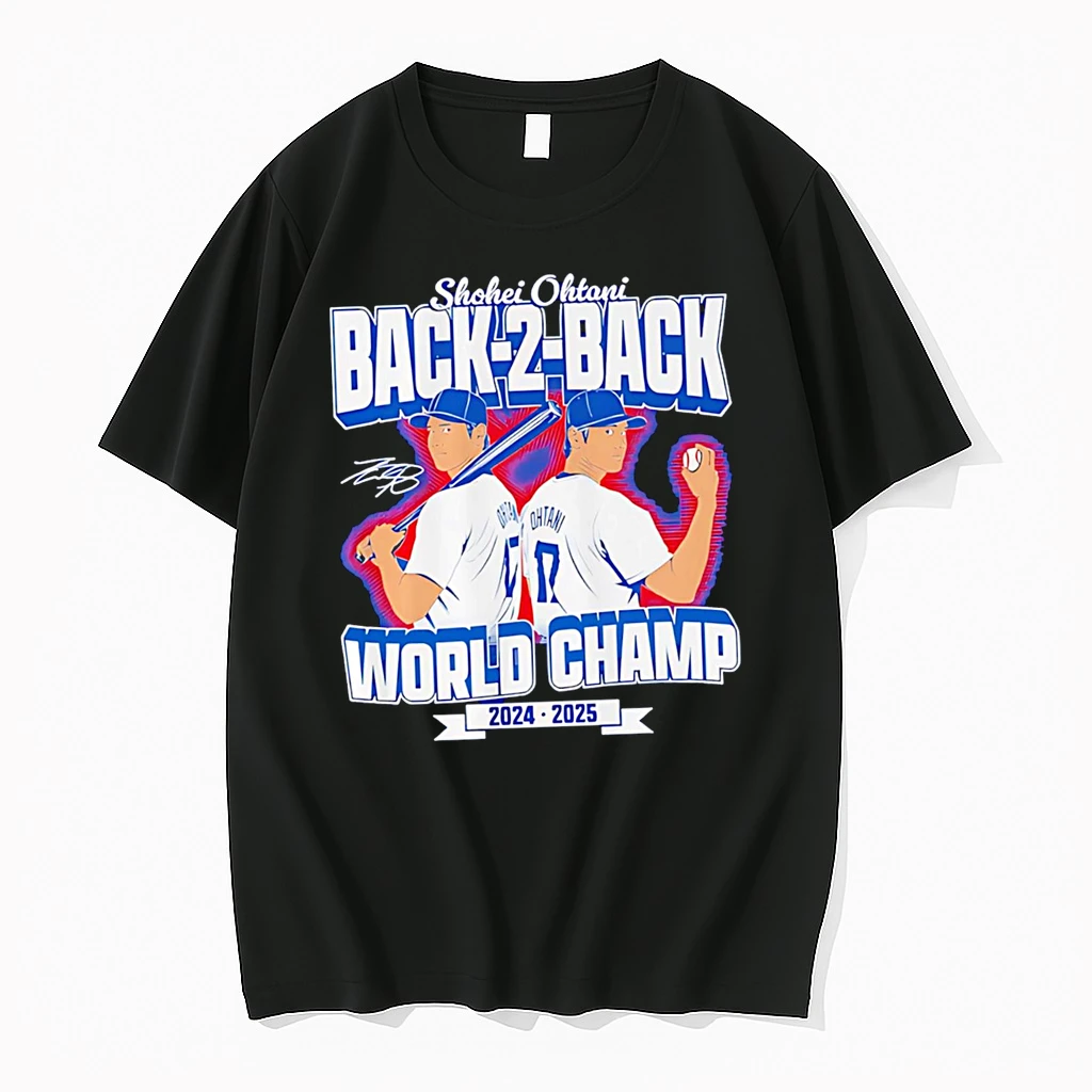 Top Back To Back World Champs Shohei Ohtani 2024 2025 Shirts