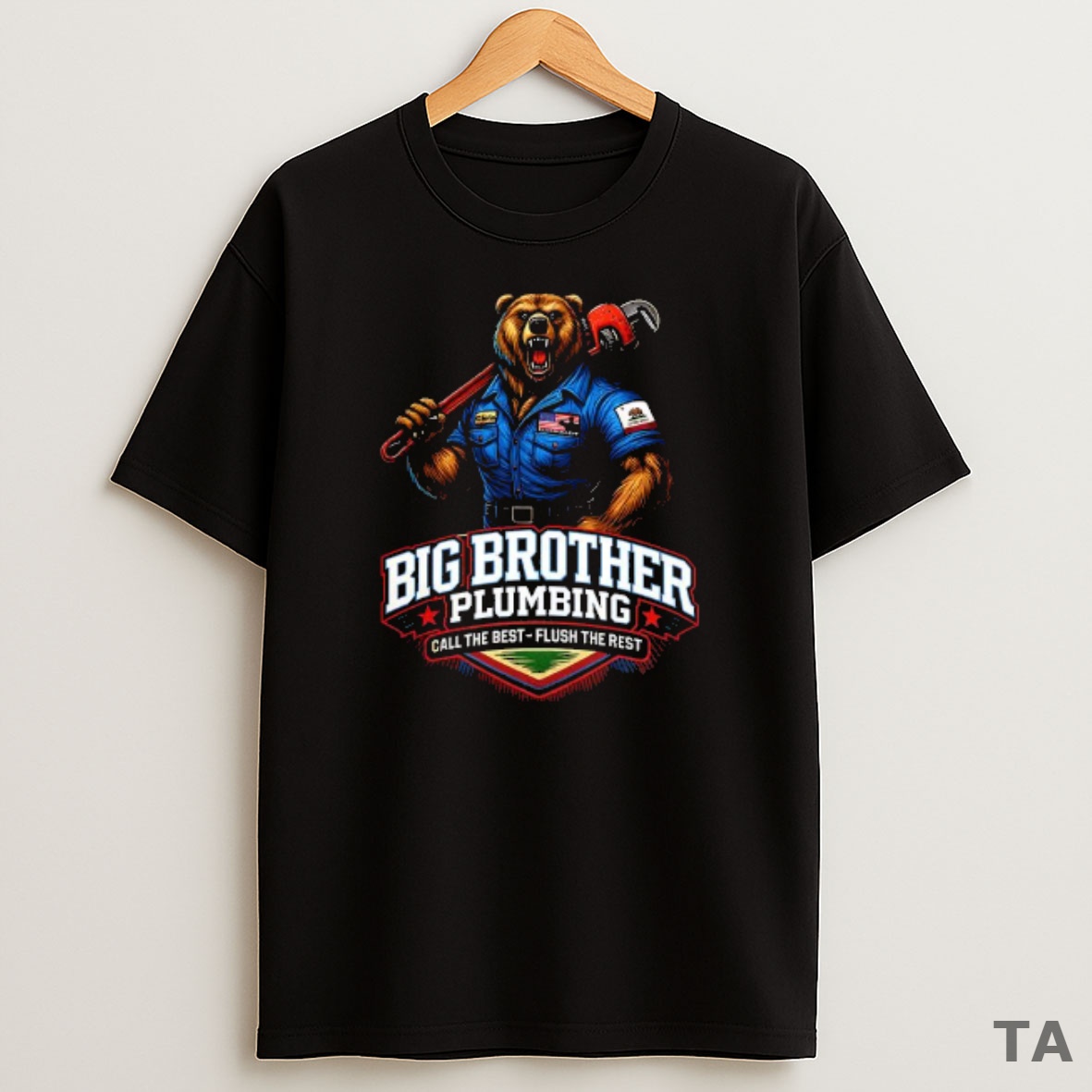 Top Big Brother Plumbing Call The Best Flush The Rest Sweatshirt Tee