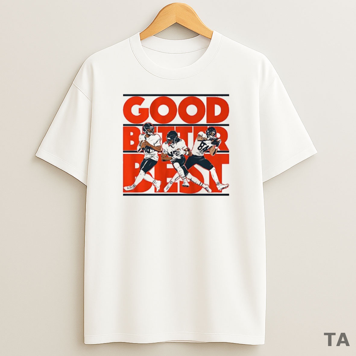 Top Caleb Williams Rome Odunze Colston Loveland Chicago Bears Good Better Best Sweatshirt Tee