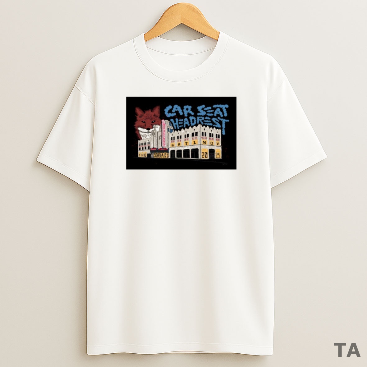 Top Car Seat Headrest On November 1 2025 In Oakland Ca Tour Sweatshirt Tee