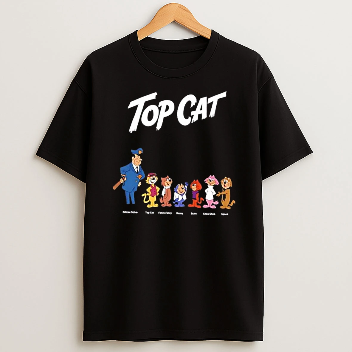 Top Cat 1961 Benny Choo Choo Fancy Brain Shirts