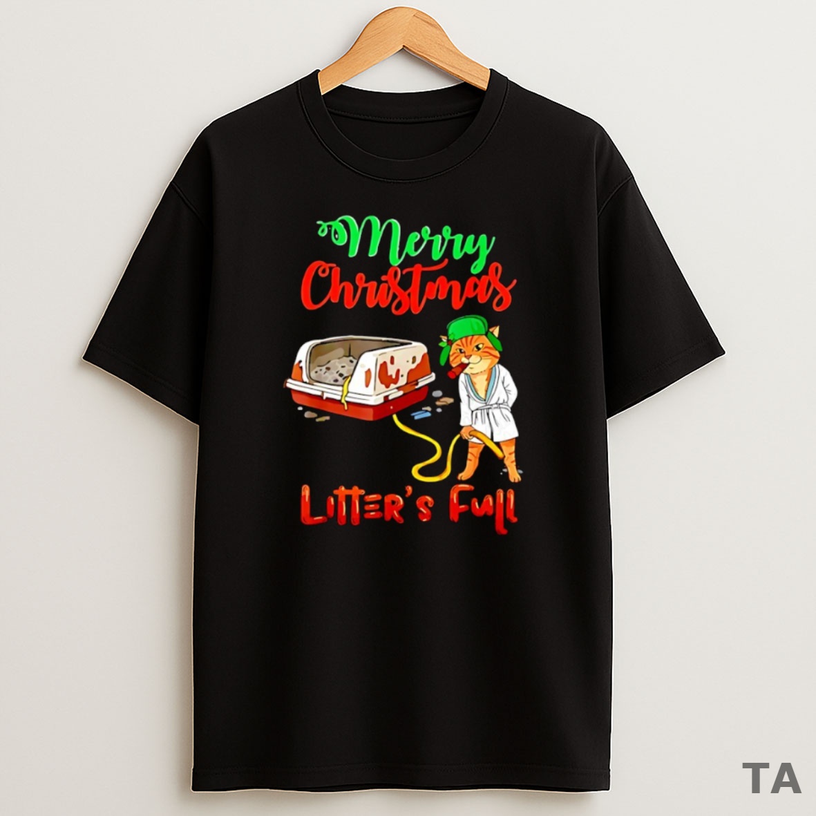 Top Cat Litters Full Merry Christmas Sweatshirt Tee