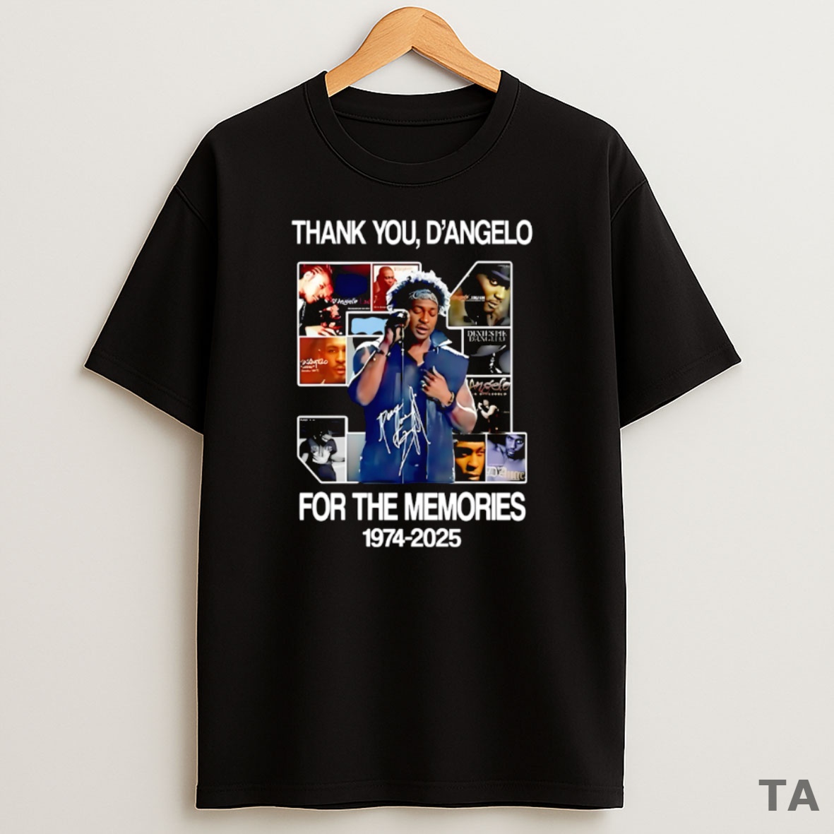 Top Dangelo Thank You For The Memories Sweatshirt Tee