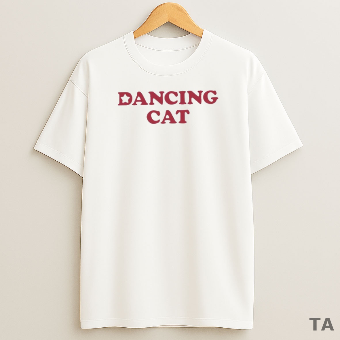 Top Dancing Cat Sweatshirt Tee
