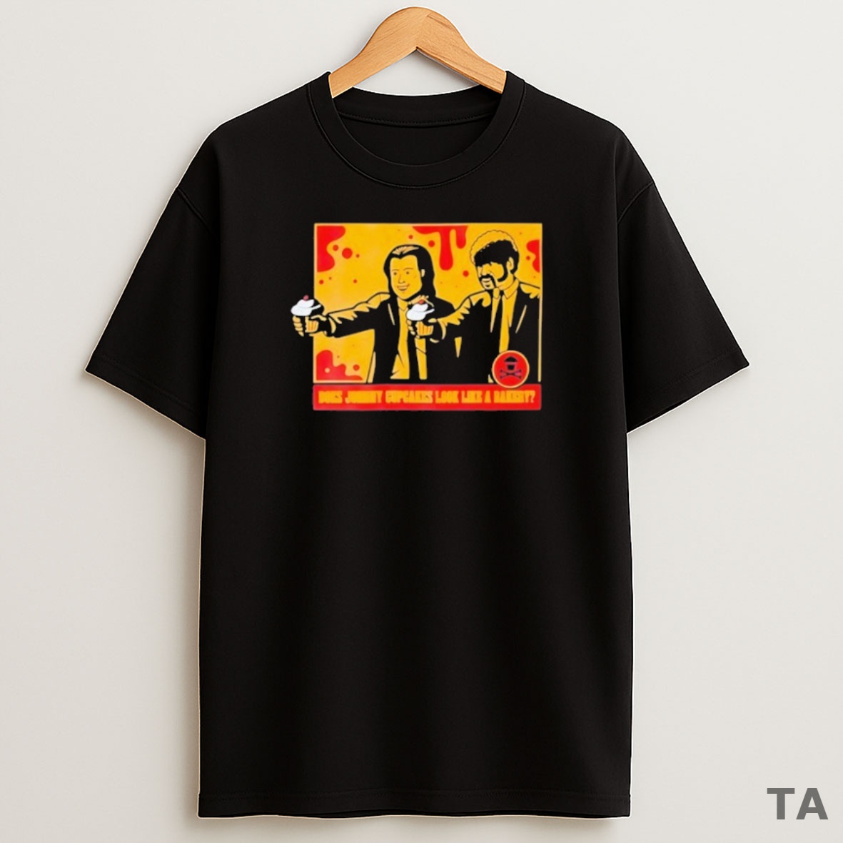 Top Does Johnny Cupcakes Look Like A Bakery Movie Sweatshirt Tee