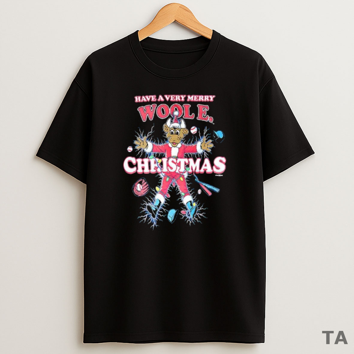 Top Durham Bulls Have A Very Merry Woole Christmas Sweatshirt Tee