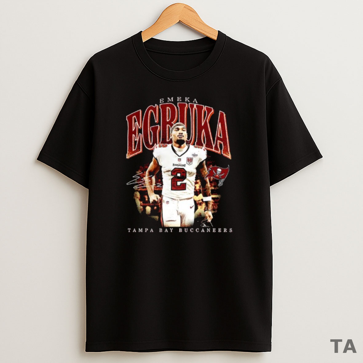 Top Emeka Egbuka Tampa Bay Buccaneers Player Hype Signature Sweatshirt Tee