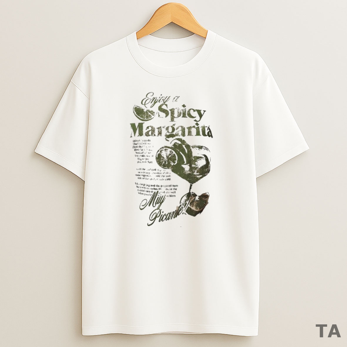 Top Enjoy A Spicy Margarita Muy Ppicante Sweatshirt Tee