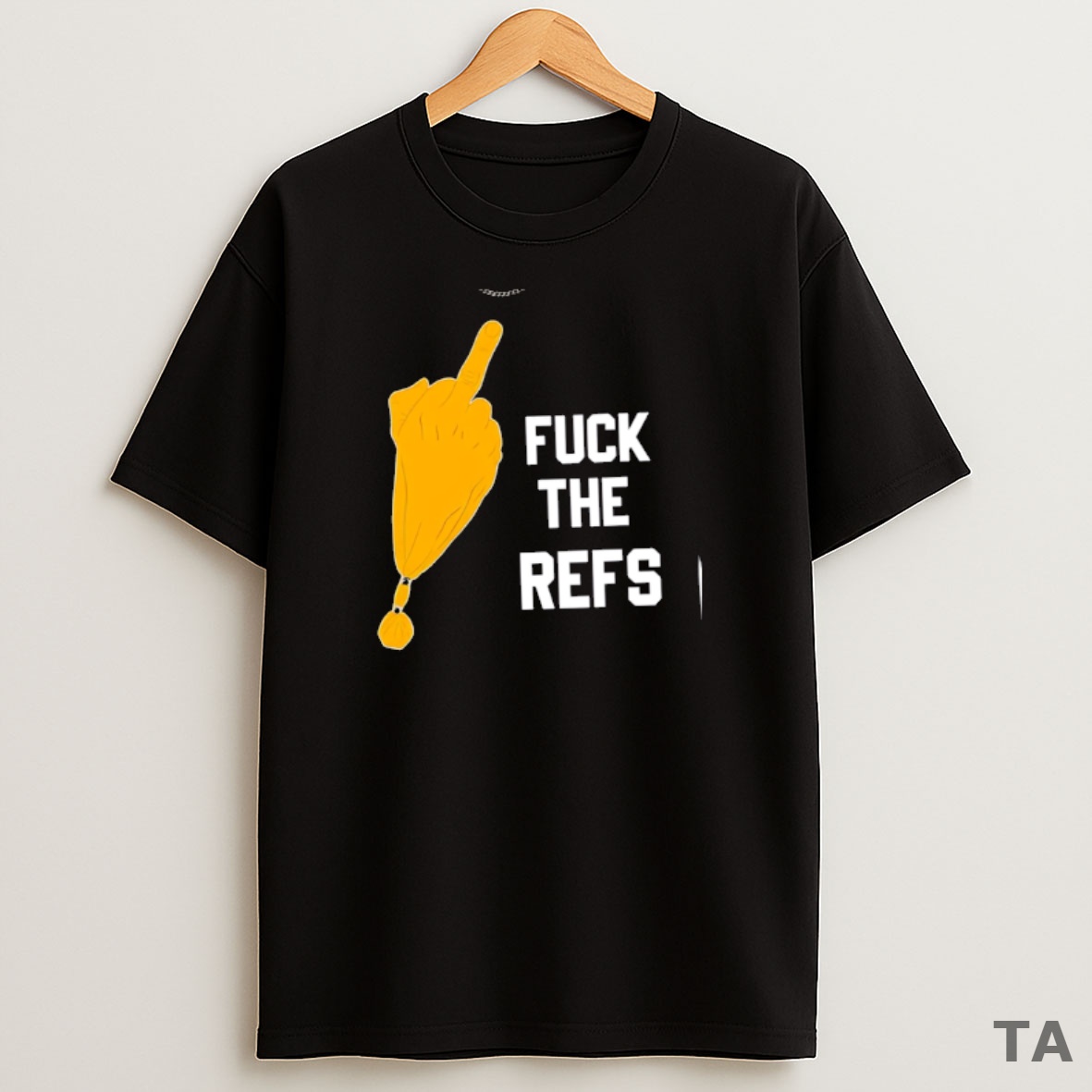 Top Fuck The Refs Flag Sweatshirt Tee