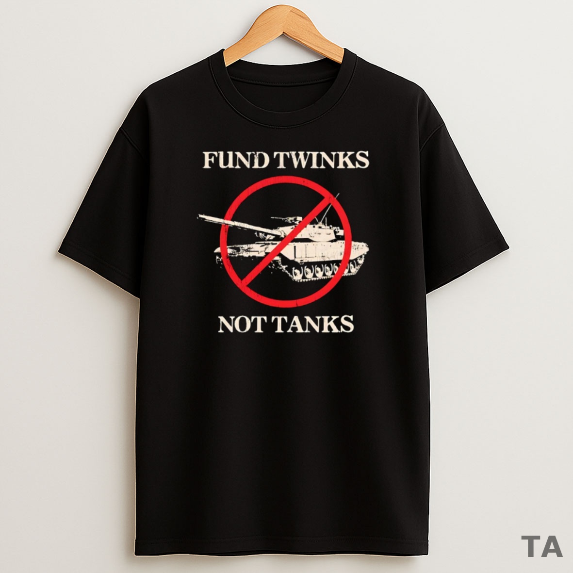 Top Fund Twinks Not Tanks Sweatshirt Tee