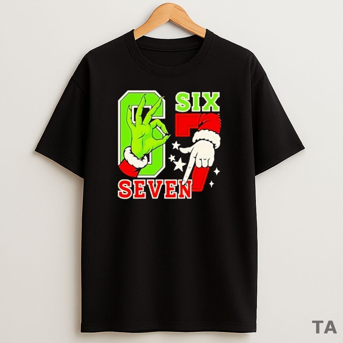 Top Grinch Santa 67 Christmas Tiktok Trending Sweatshirt Tee