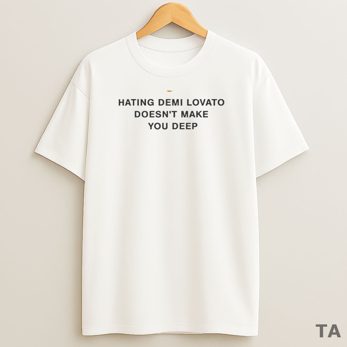 Top Hating Demi Lovato Doesnt Make You Deep Circle Sweatshirt Tee