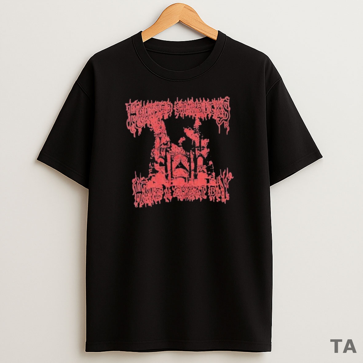 Top Haunted Starbucks Cathedral Sweatshirt Tee