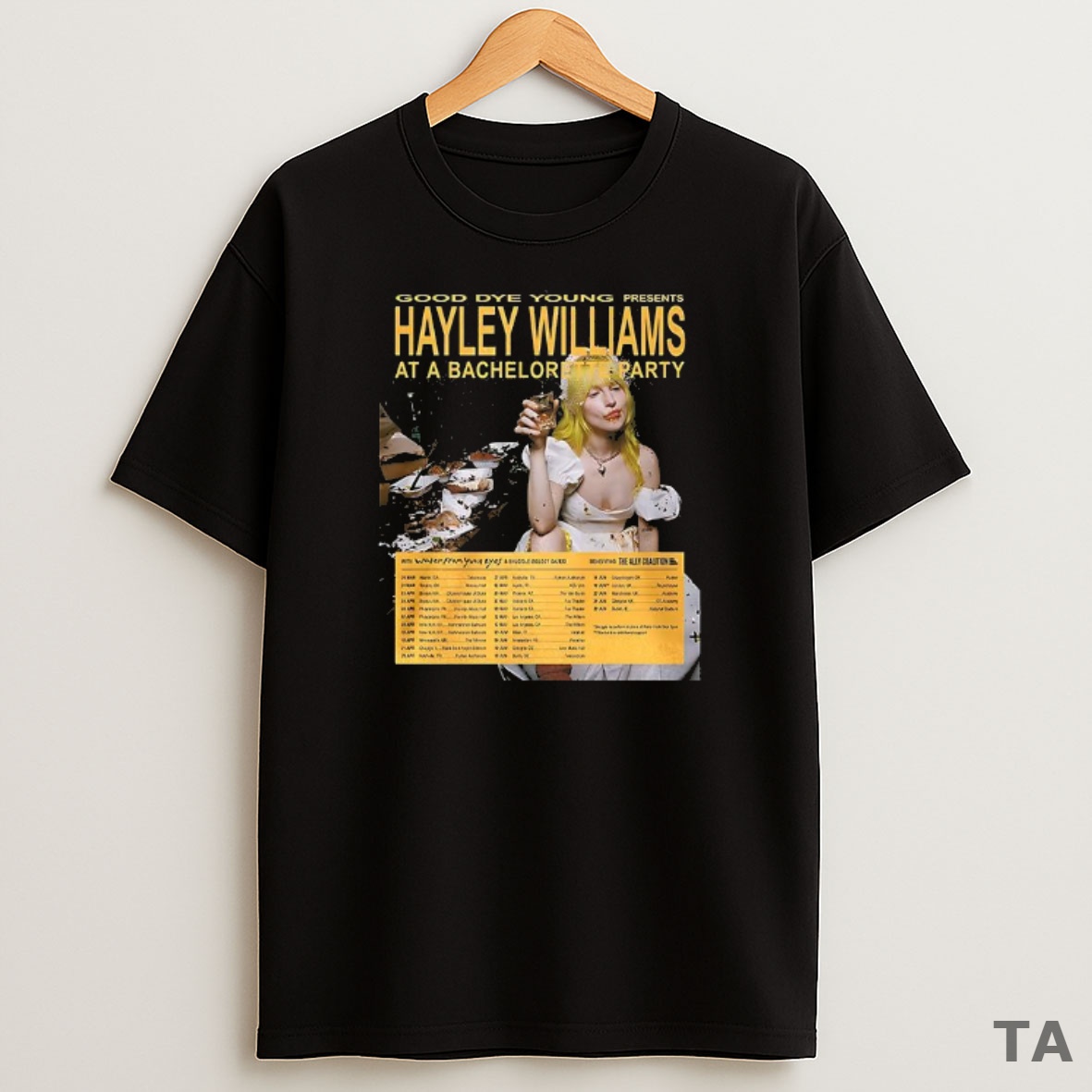 Top Hayley Williams Ego Death At A Bachelorette Party Tour 2026 Sweatshirt Tee