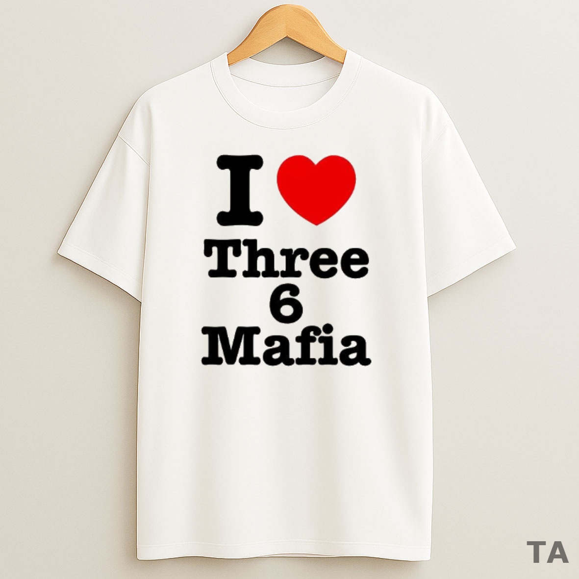 Top I Love Three 6 Mafia Sweatshirt Tee