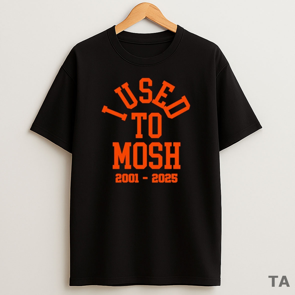 Top I Used To Mosh 2001 2025 Sweatshirt Tee