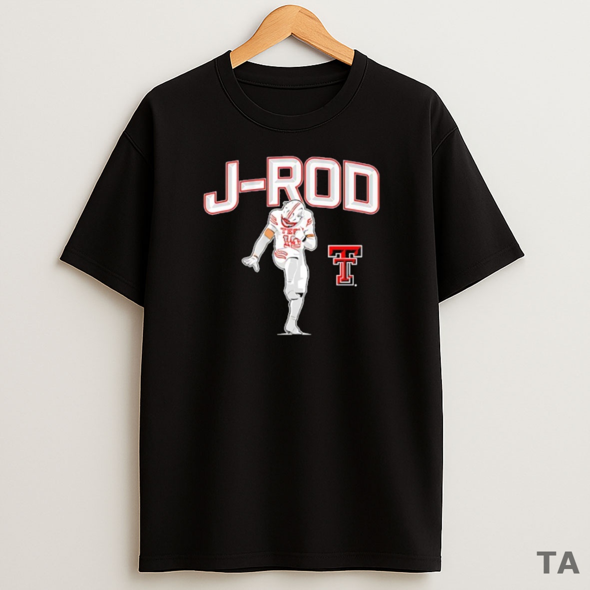 Top J Rod Texas Tech Red Raiders Football Jacob Rodriguez Sweatshirt Tee