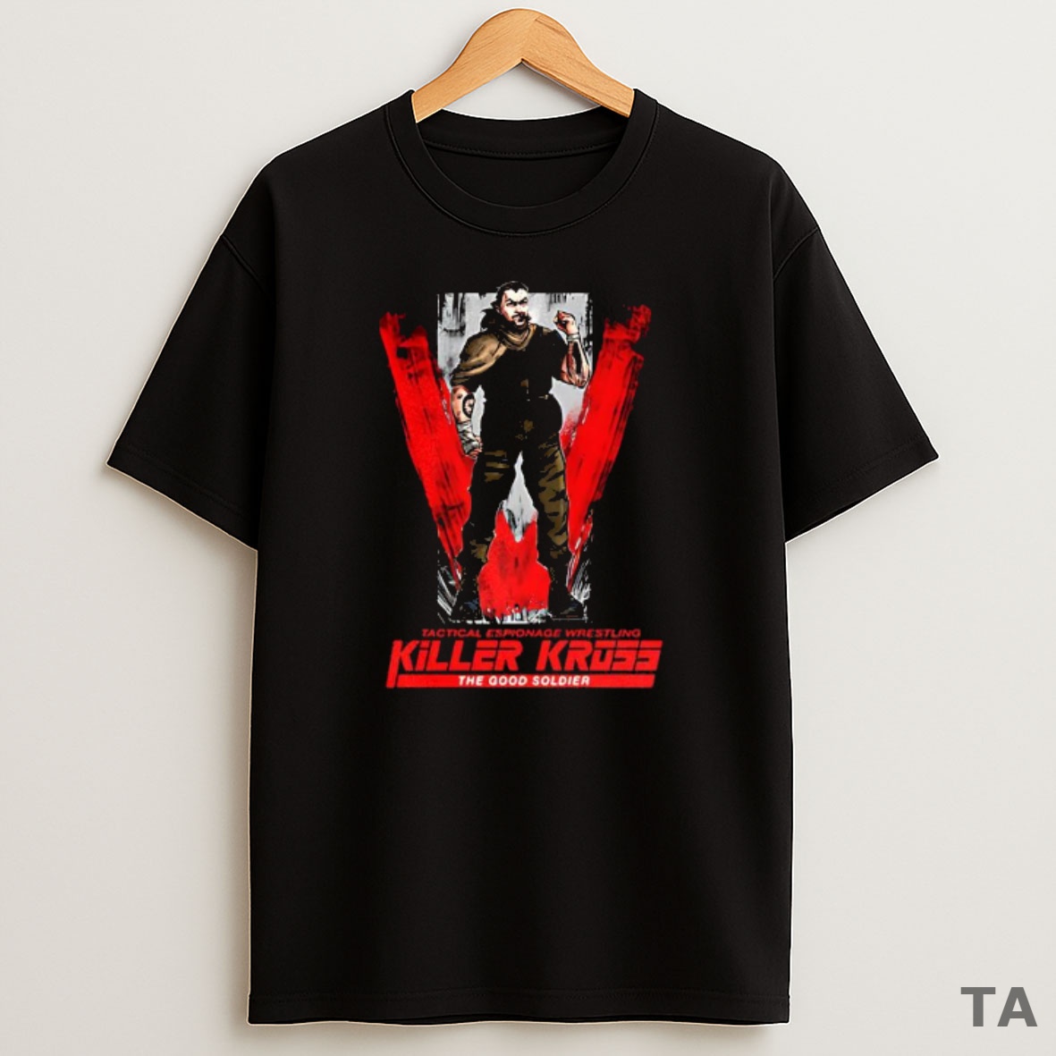Top Killer Kross Wwe Wrestling The Good Soldier Sweatshirt Tee