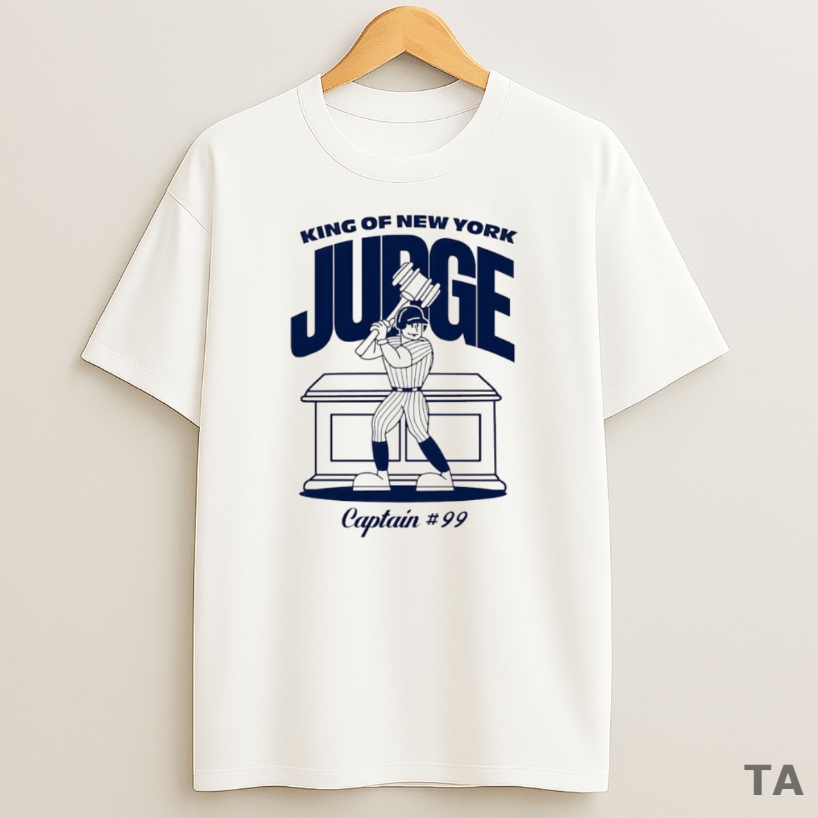 Top King Of New York Aaron Judge King Captain 99 Superstar Cartoon Circle Sweatshirt Tee
