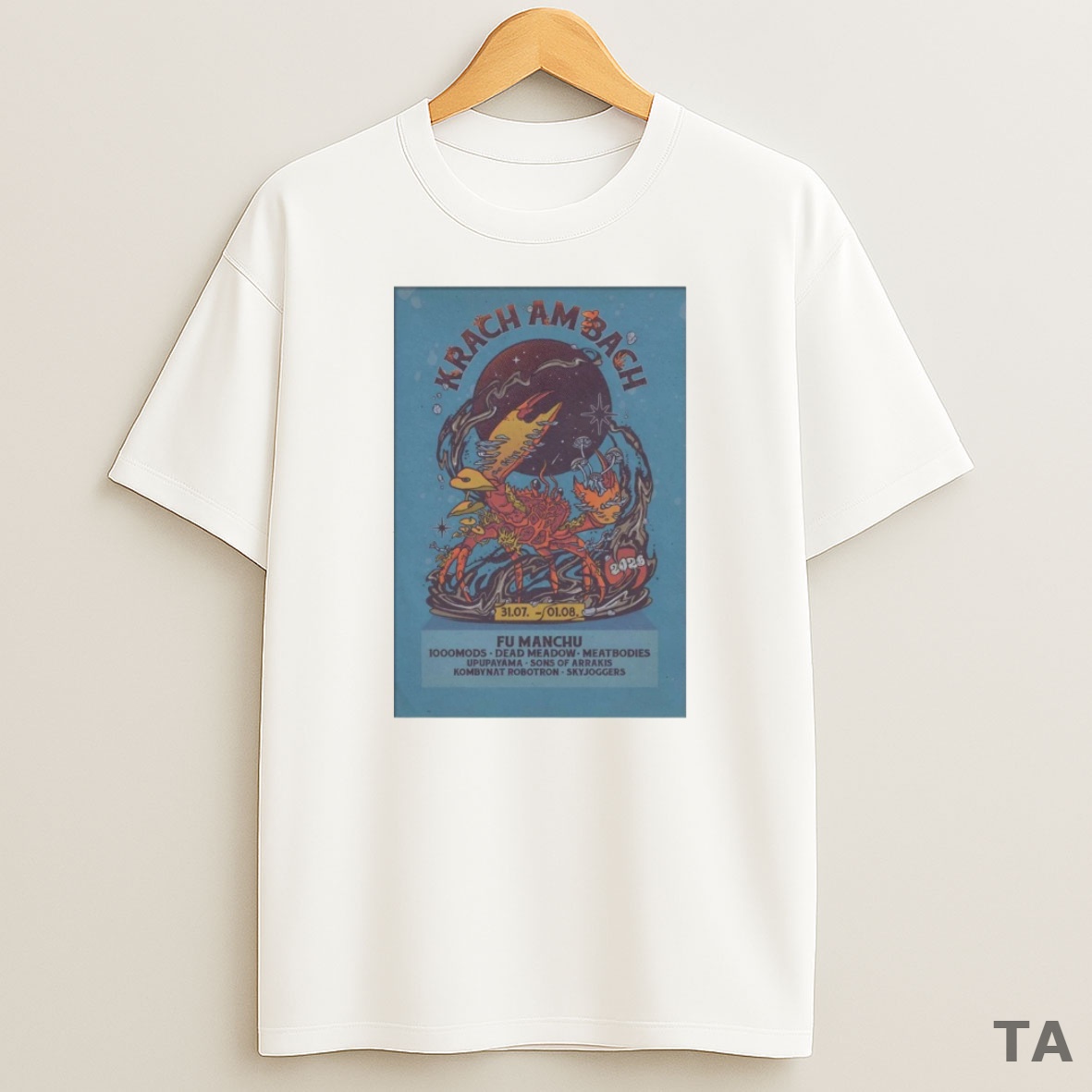 Top Krach Am Bach Festival July 31 August 1 2026 Germany Shows Sweatshirt Tee