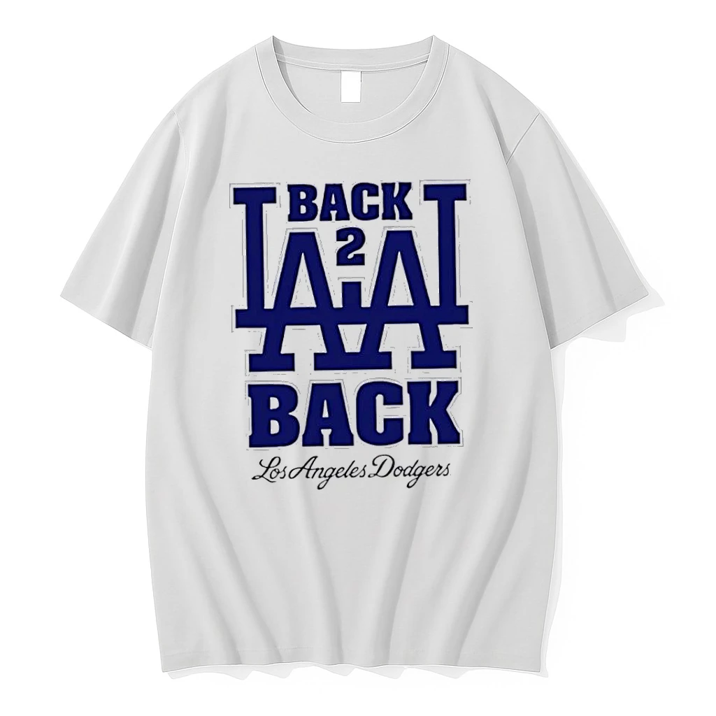 Top La Back 2 Back Los Angeles Dodgers Shirts