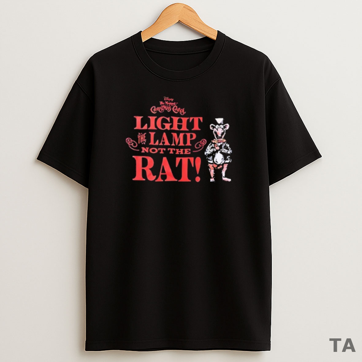 Top Light Lamp Not The Rat The Muppets A Muppet Christmas Carol Sweatshirt Tee