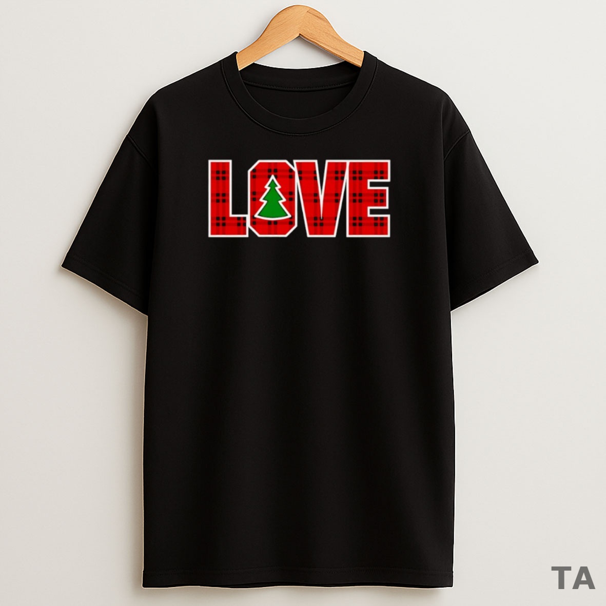 Top Love Plaid Christmas 2025 Sweatshirt Tee