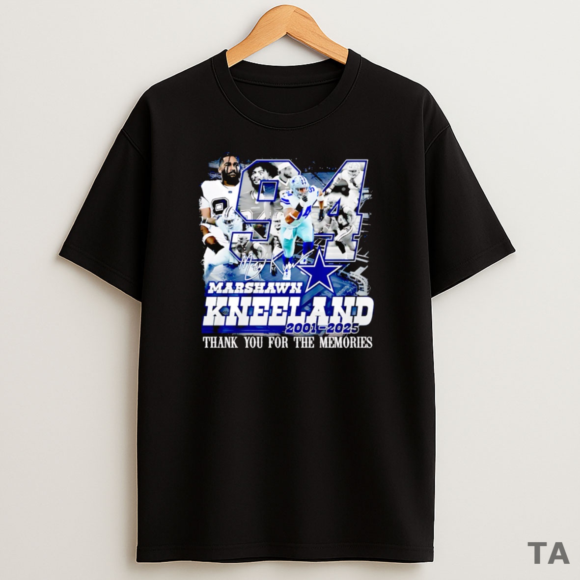 Top Marshawn Kneeland 2001 2025 Thank You For The Memories Sweatshirt Tee