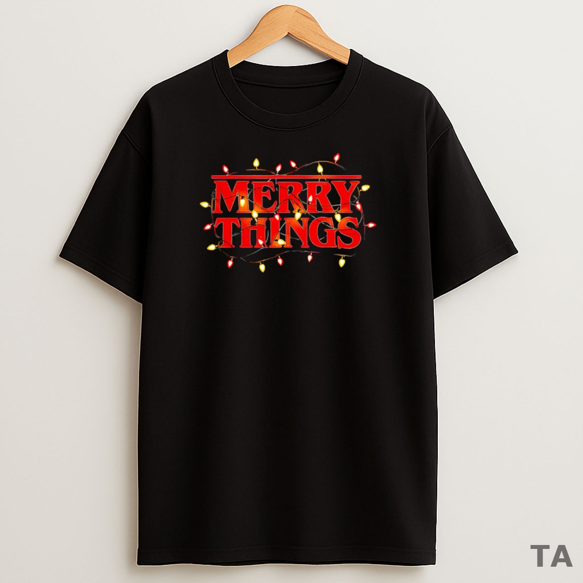 Top Merry Christmas Merry Things Stranger Things Sweatshirt Tee