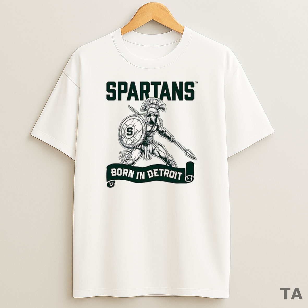 Top Michigan State Spartans Born In Detroit Sweatshirt Tee