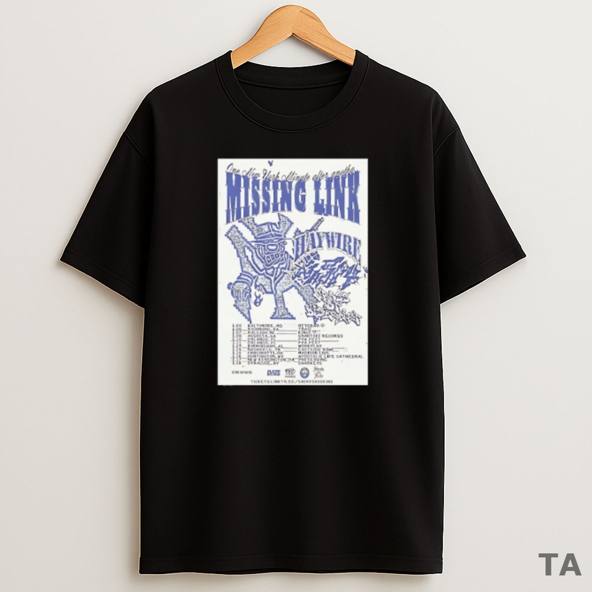 Top Missing Link January Tour 2026 Sweatshirt Tee