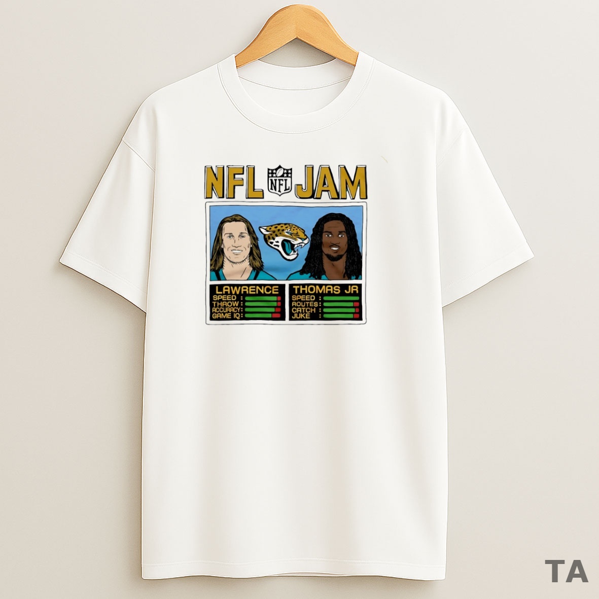 Top Nfl Jam Jacksonville Jaguars Trevor Lawrence And Tank Thomas Jr Sweatshirt Tee