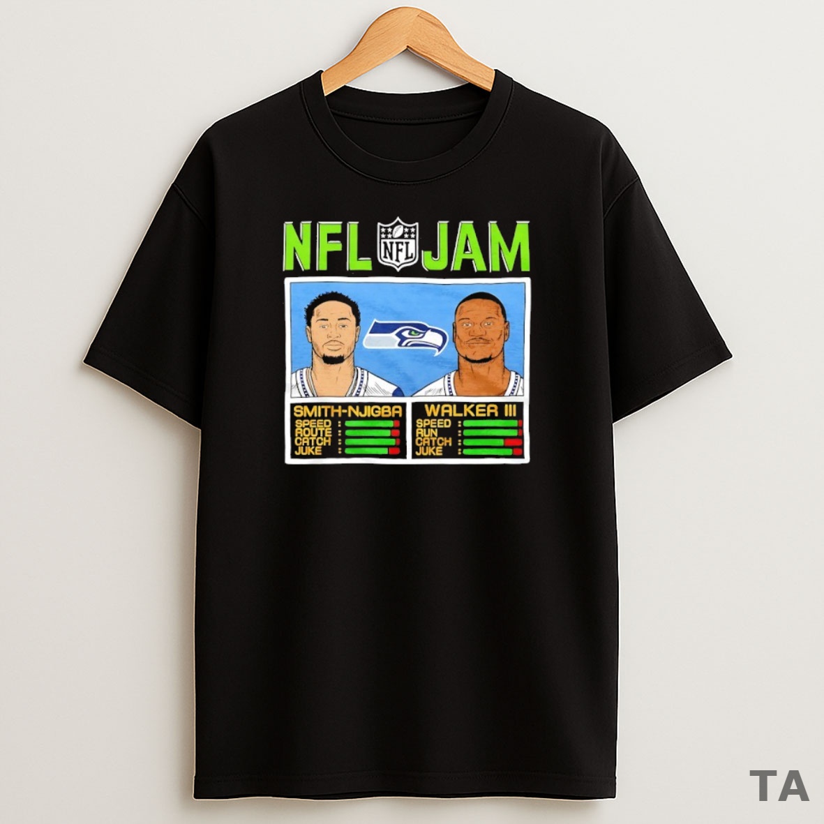 Top Nfl Jam Seattle Seahawks Jaxon Smith Njigba And Kenneth Walker Iii Sweatshirt Tee