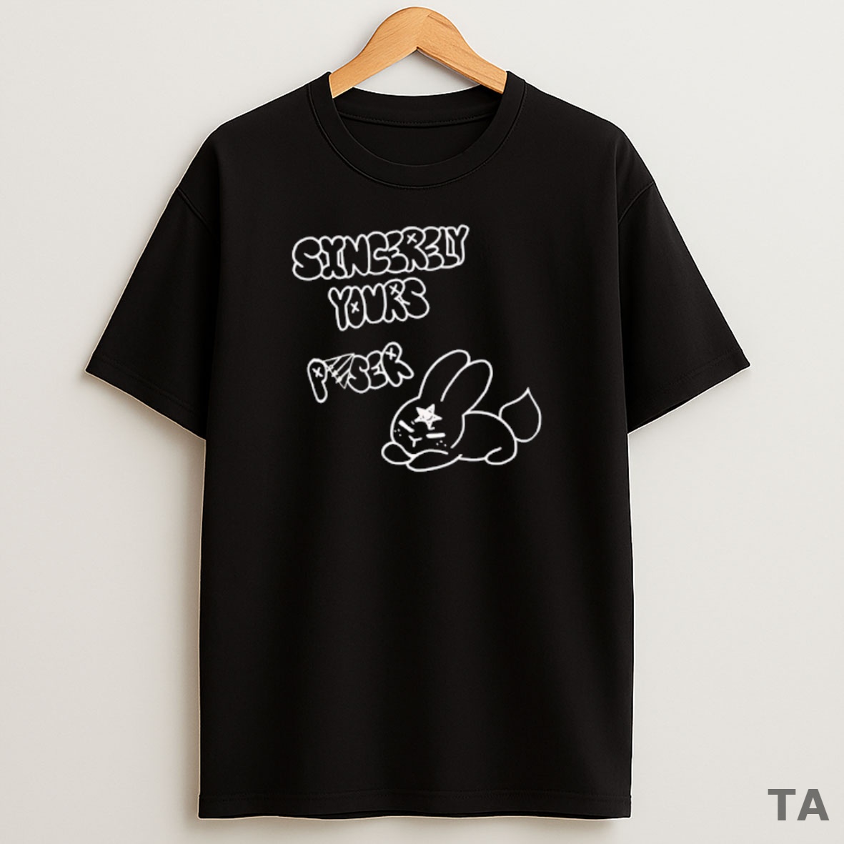 Top Nice Sincerely Yours Poser Sweatshirt Tee