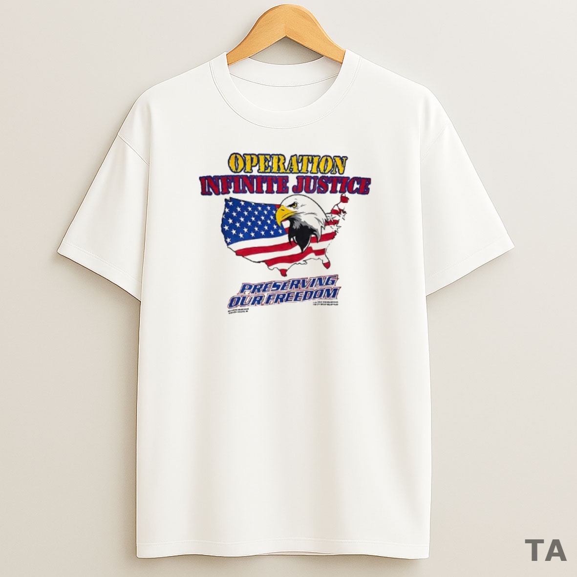 Top Operation Infinite Justice Preserving Our Freedom Two Sided Mugs And Sweatshirt Tee