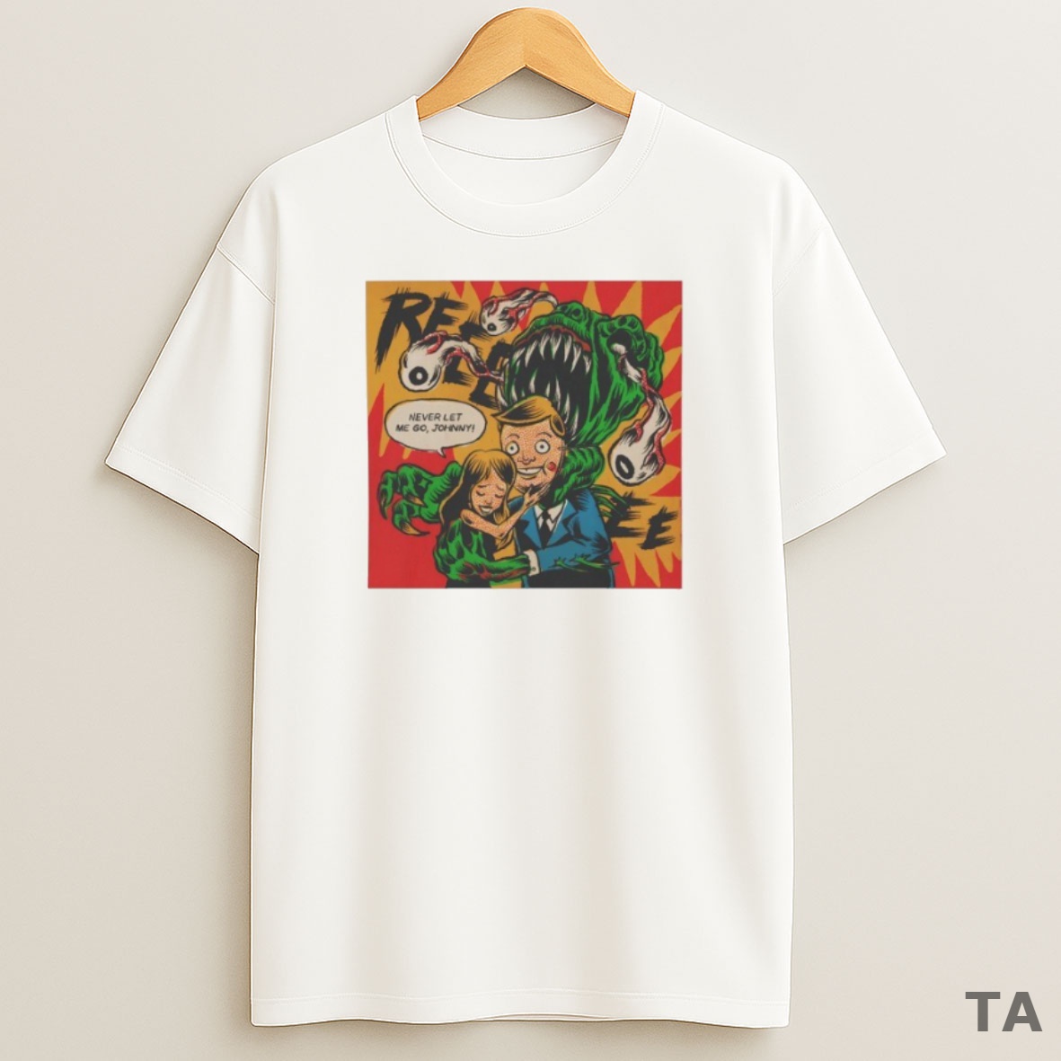 Top Papa Meat Never Let Me Go Johnny Sweatshirt Tee
