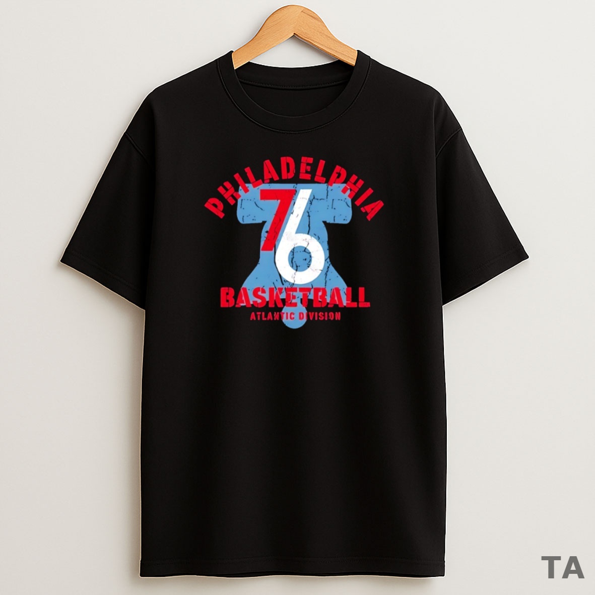 Top Philadelphia 76ers Basketball Atlantic Division Logo Sweatshirt Tee