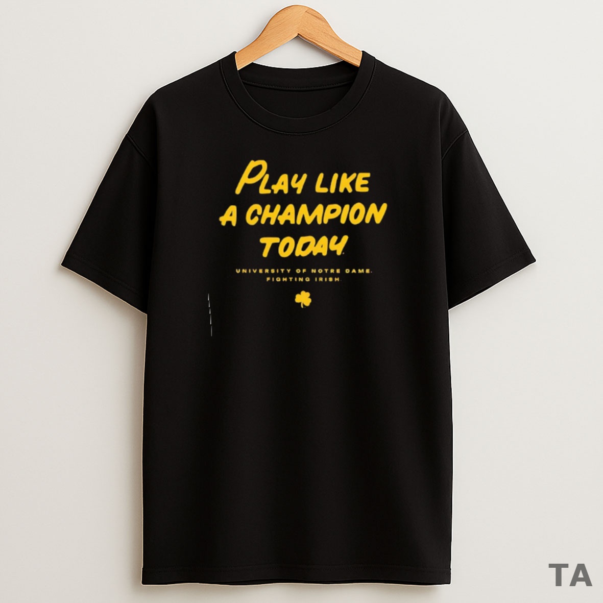 Top Play Like A Champion Today University Of Notre Dame Fighting Irish Sweatshirt Tee