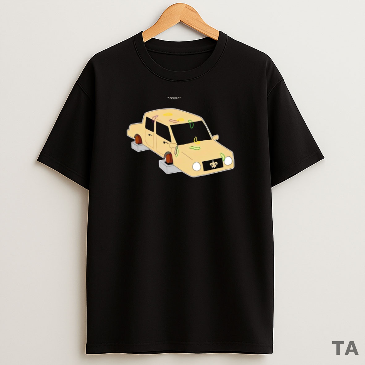 Top Premium Cursed Carr New Orleans Saints Sweatshirt Tee