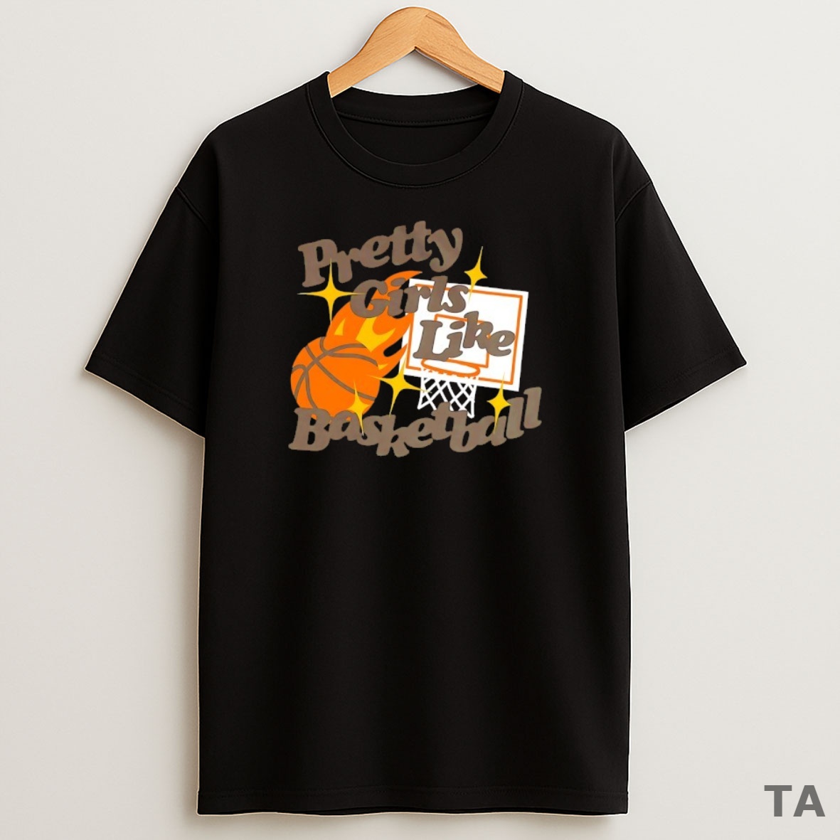 Top Pretty Girls Like Basketball Sweatshirt Tee