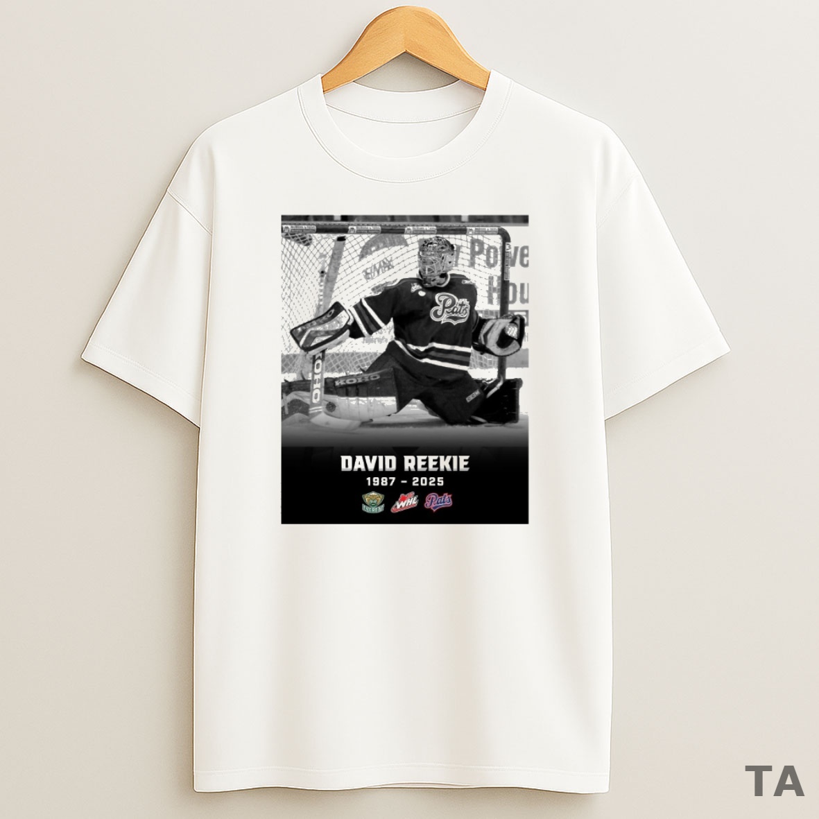 Top Rest In Peace David Reekie 1987 2025 Western Hockey League Sweatshirt Tee