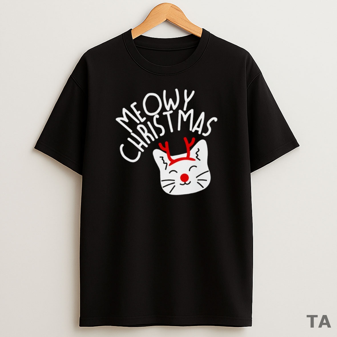 Top Santa Meowy Christmas Sweatshirt Tee