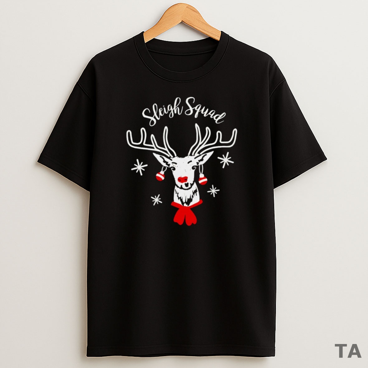 Top Sleigh Squad Christmas 2025 Sweatshirt Tee
