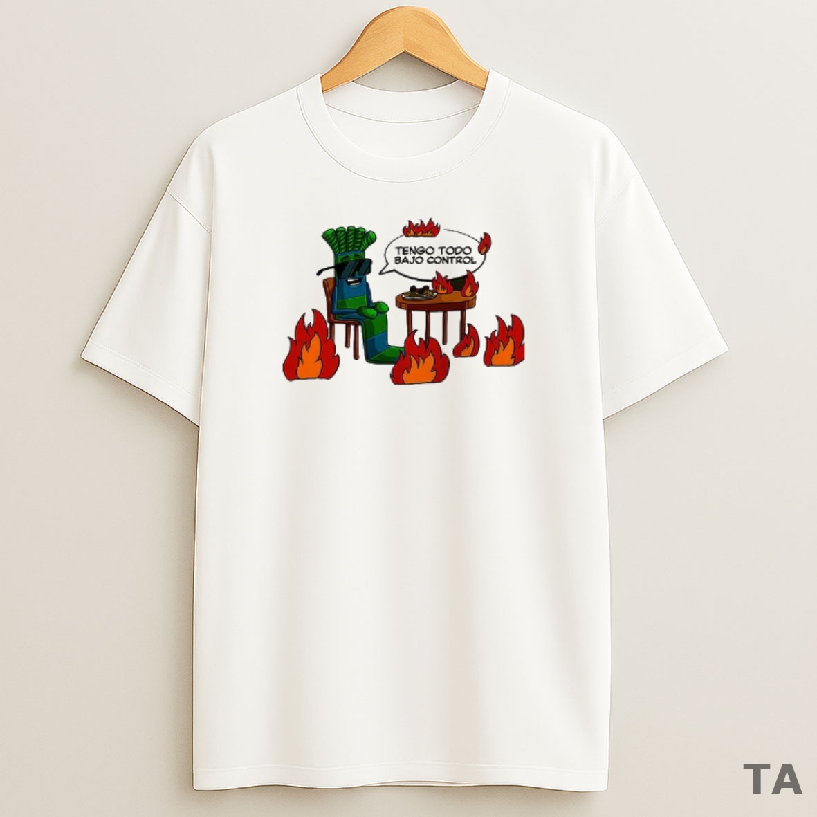 Top Tengo Todo Bajo Control Sweatshirt Tee
