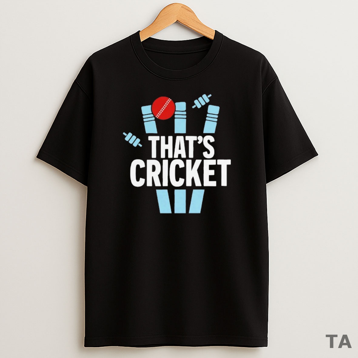 Top Thats Cricket Logo Sweatshirt Tee
