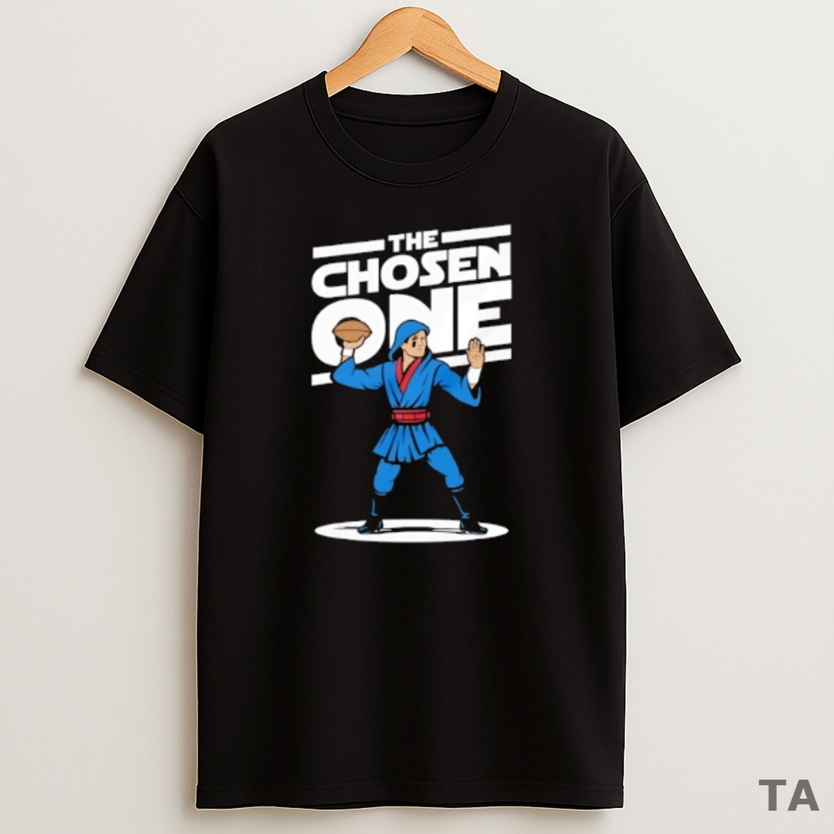 Top The Chosen One Throw The Football Sweatshirt Tee