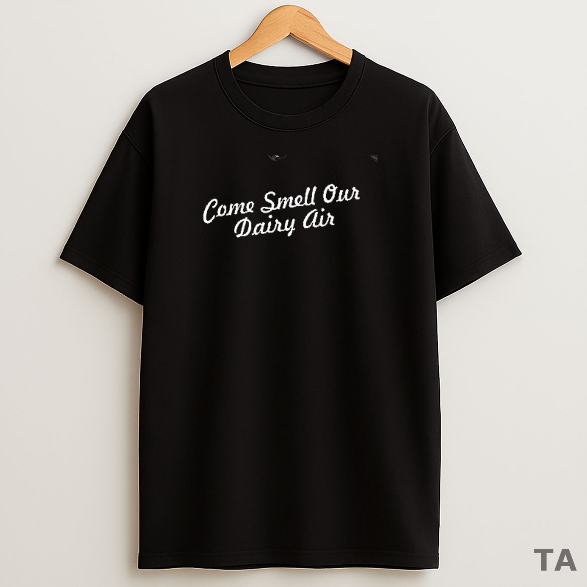 Top Tom Solomon Come Smell Our Dairy Air Sweatshirt Tee